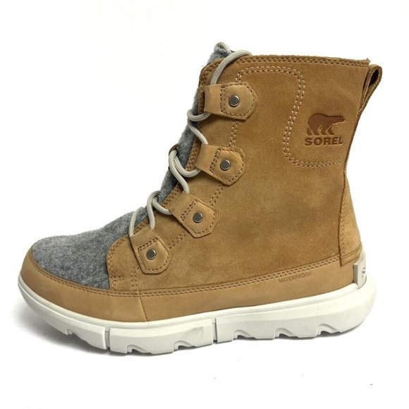 Sorel Women's Explorer II Joan Felt Waterproof Winter Boots Brown